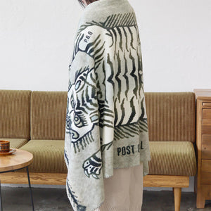 柔らかな手触りが心地よい 90×150cmの大判サイズ FLANNEL FLEECE BLANKET（フランネル フリースブランケット）