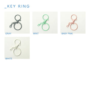 組み合わせてメッセージを贈るアクリルキーホルダー FT / ACRYLIC KEY CHAIN