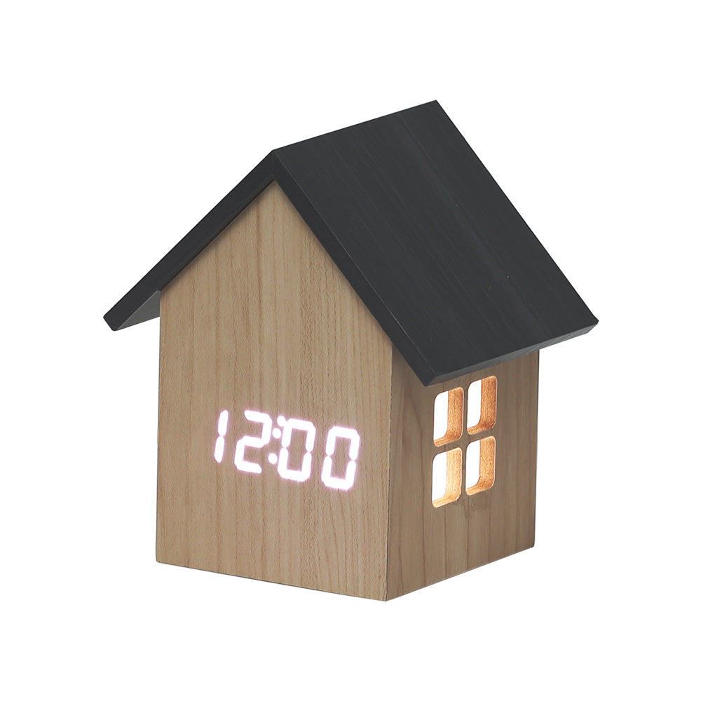 優しい温もり感じる ノスタルジックな家形時計 GLIM HOUSE（グリムハウス）