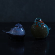 画像をギャラリービューアに読み込む, 丸くてかわいい小鳥たちをモチーフとしたガラス製のインテリアオブジェランプ HEALING LITTLE BIRD（ヒーリング リトル バード）
