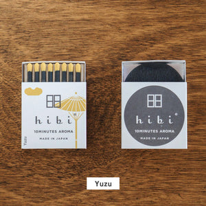 和の香りのお香スティック hibi 10MNUTES AROMA 和の香りレギュラーボックス