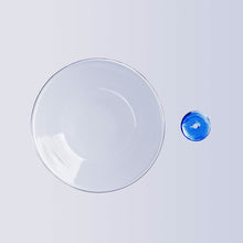 画像をギャラリービューアに読み込む, 吹きガラス香皿とハンドメイドビーズ香立てのセット  HOME FRAGRANCE TOOL CLEAR × BLUE
