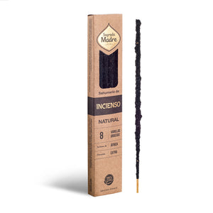 純粋な樹脂と天然成分のプレミアム品質なお香 INCENSE NATURAL 8本入り ／Sagrada Madre（サグラダマドレ）