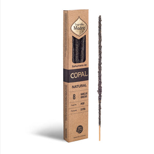 純粋な樹脂と天然成分のプレミアム品質なお香 INCENSE NATURAL 8本入り ／Sagrada Madre（サグラダマドレ）
