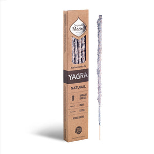 純粋な樹脂と天然成分のプレミアム品質なお香 INCENSE NATURAL 8本入り ／Sagrada Madre（サグラダマドレ）