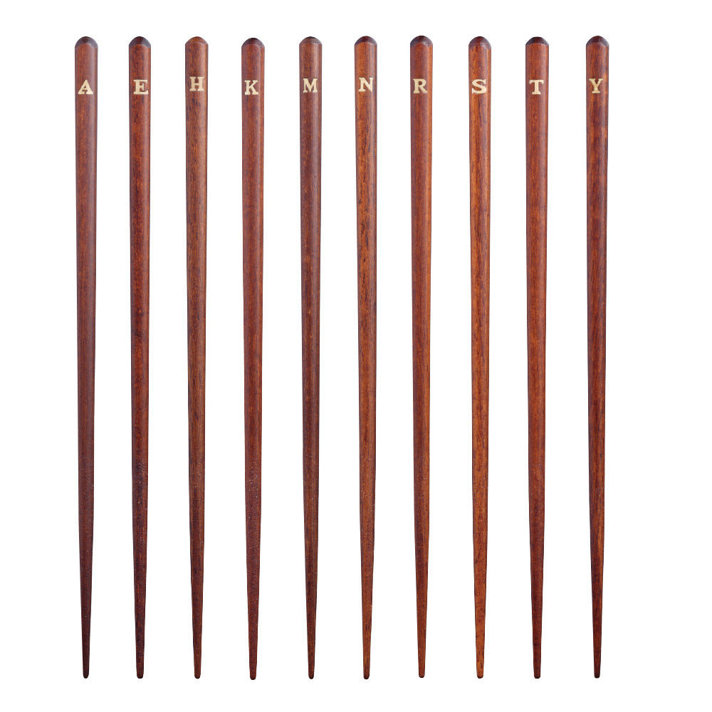 アルファベットが埋め込まれた イニシャル箸 – MAG. online shop