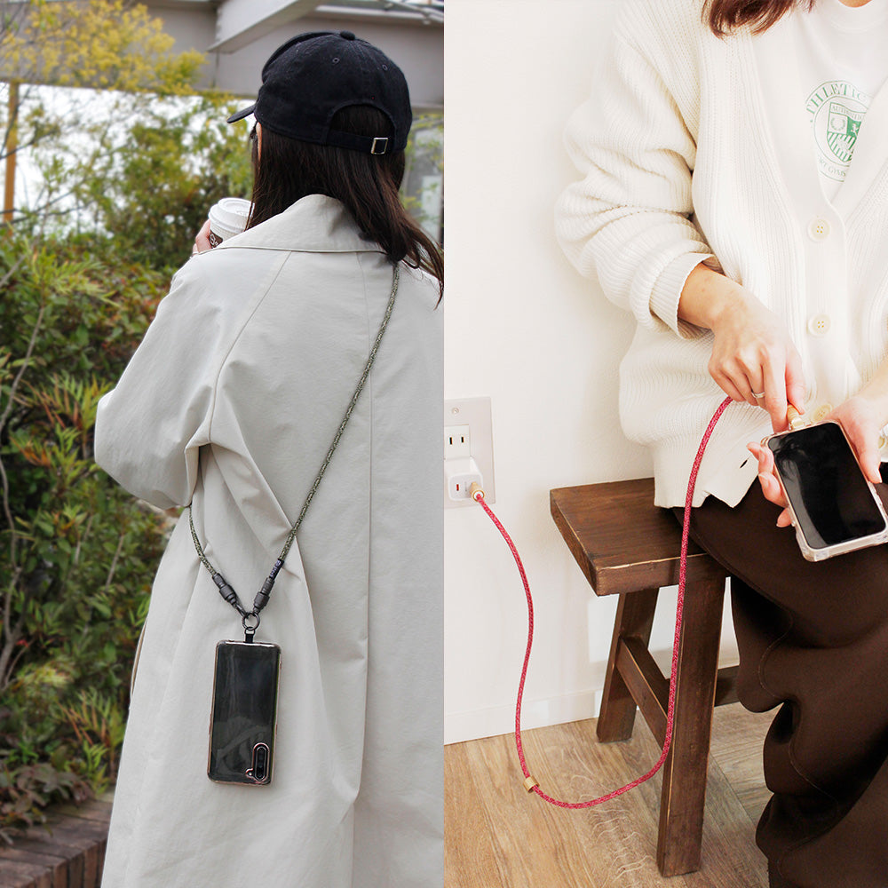 充電ケーブルとしても使える便利なスマホストラップ Kateva CHARGER STRAP