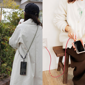 充電ケーブルとしても使える便利なスマホストラップ Kateva CHARGER STRAP
