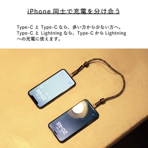 充電ケーブルとしても使える便利なスマホストラップ Kateva CHARGER STRAP