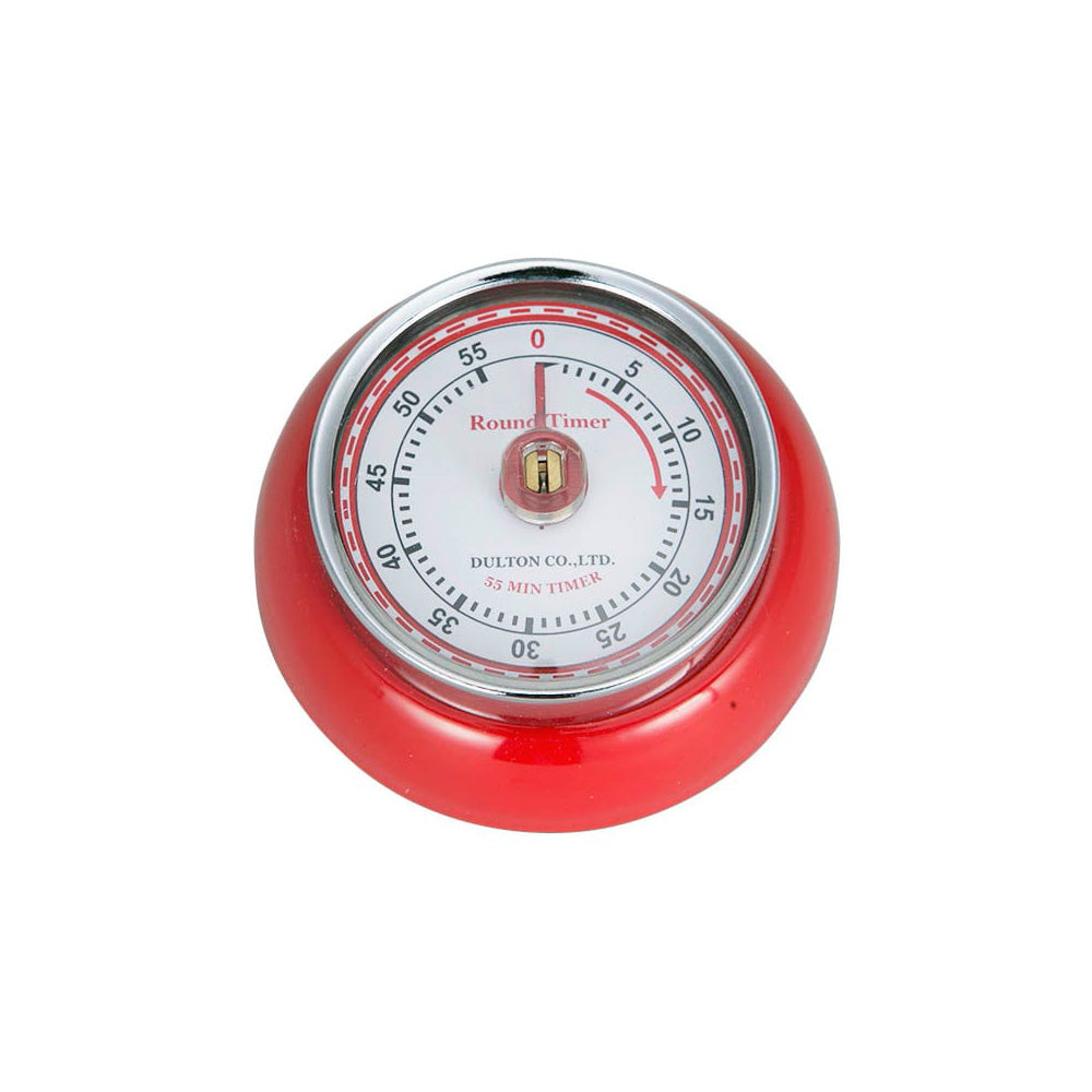アナログならではの良さを味わえる KITCHEN TIMER WITH MAGNET
