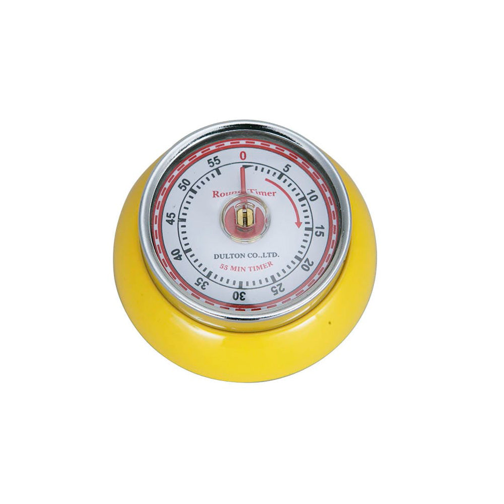 アナログならではの良さを味わえる KITCHEN TIMER WITH MAGNET