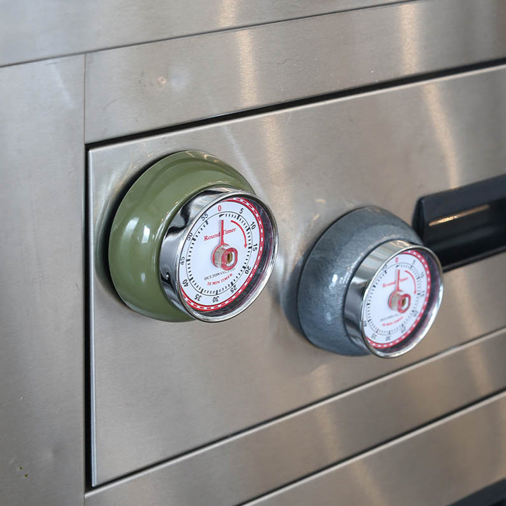 アナログならではの良さを味わえる KITCHEN TIMER WITH MAGNET