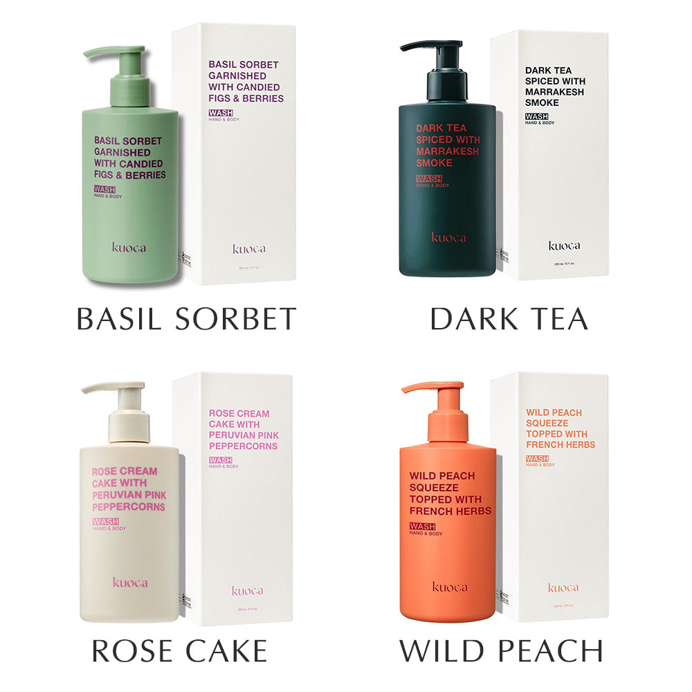 五感を満足させるスキンケアブランド Kuoca HAND&BODY WASH（クオカ