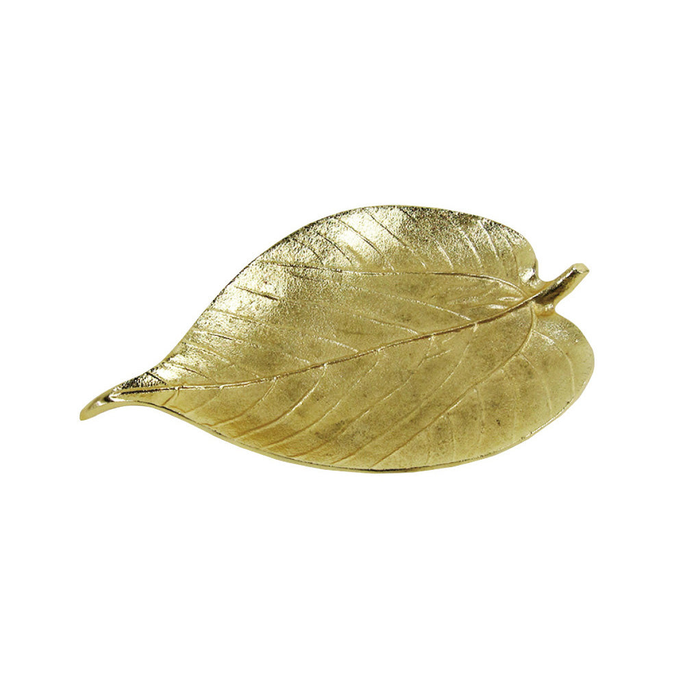 使い込むほど味わい深くなる、経年変化を楽しめるトレー LEAF TRAY