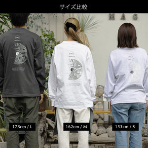 【MAG.オリジナル】ロングスリーブTシャツ CIRCLE MAP