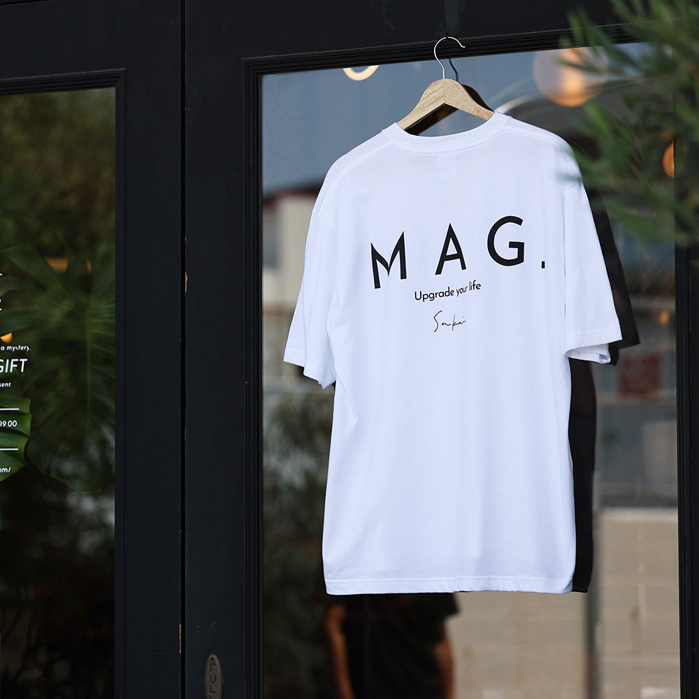 MAG.オリジナル】Tシャツ THIS IS MY UPGRADE – MAG. online shop