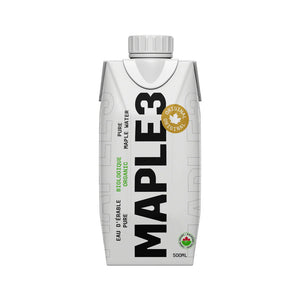 樹液100%で環境にも優しいオーガニック・メープルウォーター MAPLE3（500ml）