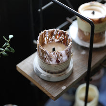 画像をギャラリービューアに読み込む, アロマワックスにドライフラワーを入れて固めたボタニカルキャンドル MIMOSA FLOWER AROMA CANDLE（ミモザ フラワー アロマ キャンドル）
