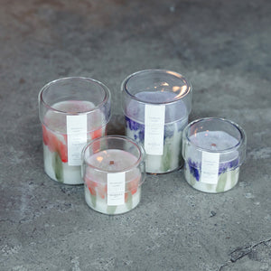 灯りそのものがインテリアになる 絵画のようなメルト アロマキャンドル MIMOSA Melt Candle