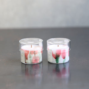 灯りそのものがインテリアになる 絵画のようなメルト アロマキャンドル MIMOSA Melt Candle