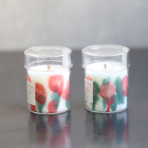 灯りそのものがインテリアになる 絵画のようなメルト アロマキャンドル MIMOSA Melt Candle