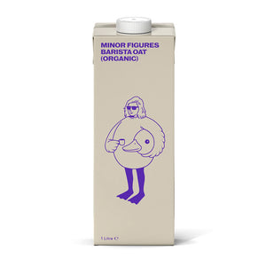 有機JAS認証を受けた コーヒー好きによる、コーヒー好きのためのオーツミルク 1000ml  MINOR FIGURES BARISTA OAT MILK ORGANIC（マイナー フィギュアズ バリスタオーツミルク オーガニック）
