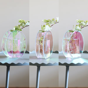 透明な贅沢 新しい上品な存在感 MIRAGE VASE（ミラージュ ベース）