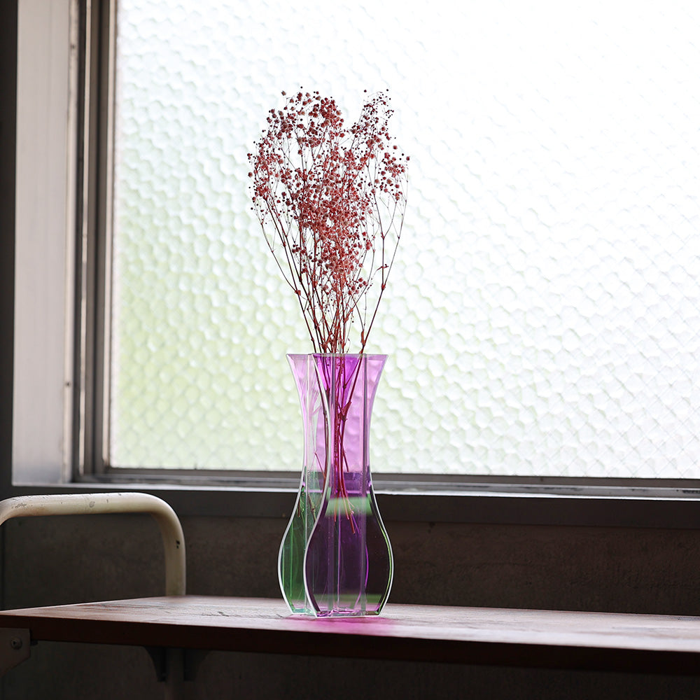 透明な贅沢 新しい上品な存在感 MIRAGE VASE（ミラージュ ベース