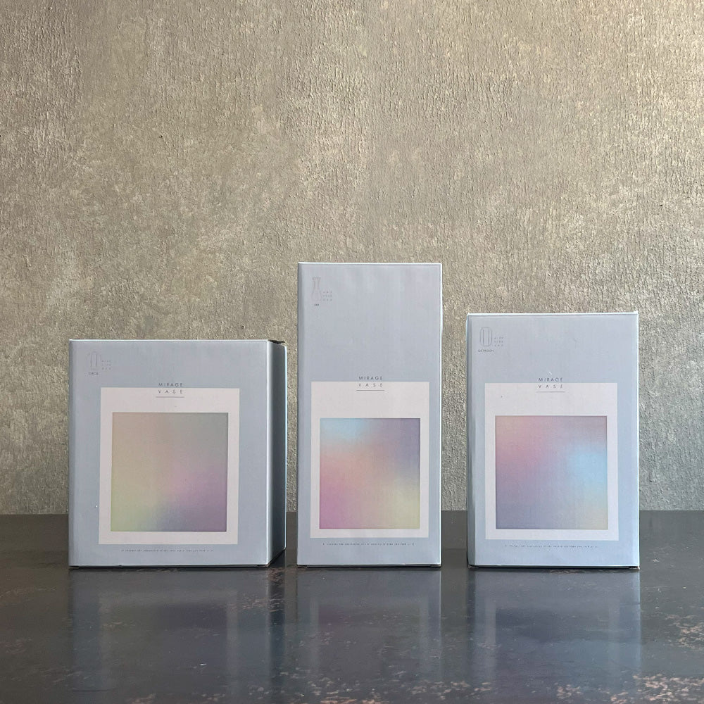 透明な贅沢 新しい上品な存在感 MIRAGE VASE（ミラージュ ベース