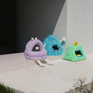 モンスター型のペット用ベット MONSTER PET BED