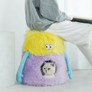 モンスター型のペット用ベット MONSTER PET BED