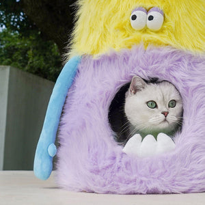 モンスター型のペット用ベット MONSTER PET BED