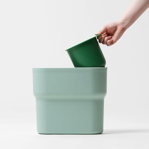 ゴミの仕分けができる 分別ミニカップ付きゴミ箱 niko（ニコ）