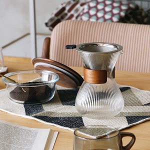 【予約商品】スリムで持ちやすくステンレスドリッパー付き noon coffee carafe（ヌーン コーヒーカラフェ）