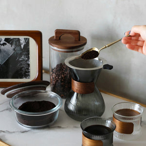 【予約商品】スリムで持ちやすくステンレスドリッパー付き noon coffee carafe（ヌーン コーヒーカラフェ）