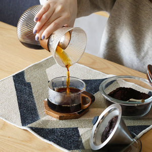 【予約商品】スリムで持ちやすくステンレスドリッパー付き noon coffee carafe（ヌーン コーヒーカラフェ）