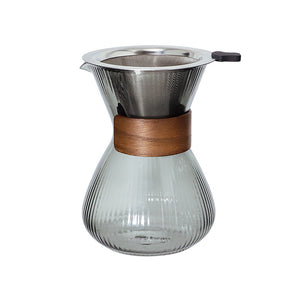 【予約商品】スリムで持ちやすくステンレスドリッパー付き noon coffee carafe（ヌーン コーヒーカラフェ）