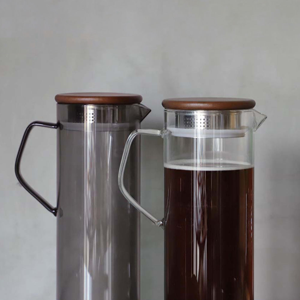 容量たっぷり1100ml 蓋にウォルナット材を用いた noon jag（ヌーン