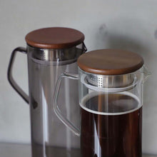 画像をギャラリービューアに読み込む, 容量たっぷり1100ml 蓋にウォルナット材を用いた noon jag（ヌーン ジャグ）
