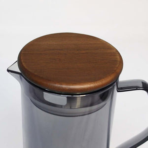 容量たっぷり1100ml 蓋にウォルナット材を用いた noon jag（ヌーン ジャグ）