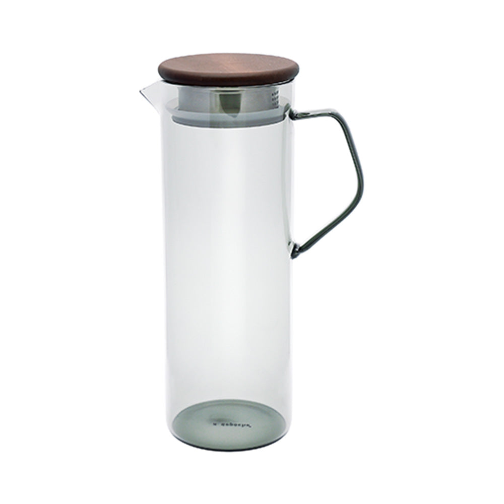 容量たっぷり1100ml 蓋にウォルナット材を用いた noon jag（ヌーン