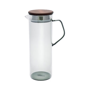 容量たっぷり1100ml 蓋にウォルナット材を用いた noon jag（ヌーン ジャグ）