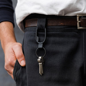 軽量でスマート、スリムにデザインされたカラビナ Orbitkey Clip Mini（オービットキー・クリップ ミニ）