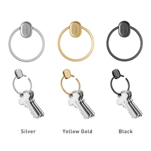 新発想の使い易いキーリング Orbitkey Ring v2（オービットキー・リング）
