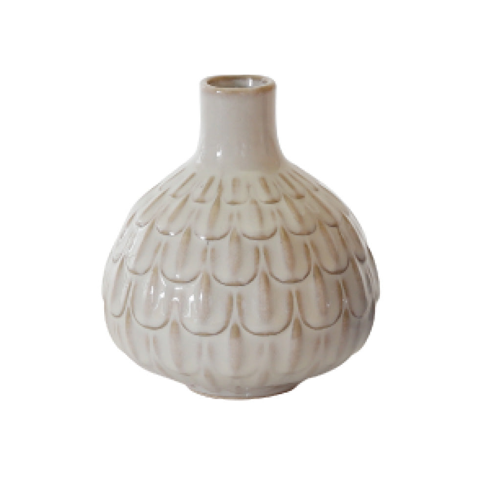 【新品/40%オフ】イタリア製　花瓶　メタル Amazon.co.jp: PORCER 9.3インチアンティークセラミック花瓶、ハンドル