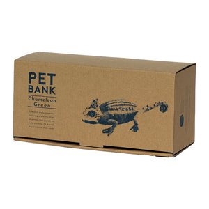 カメレオンのお役立ち貯金箱 PET BANK CHAMELEON（ペットバンク カメレオン）