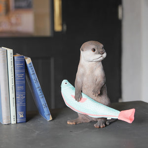 カワウソのお役立ち貯金箱 PET BANK OTTER（ペットバンク オッター）