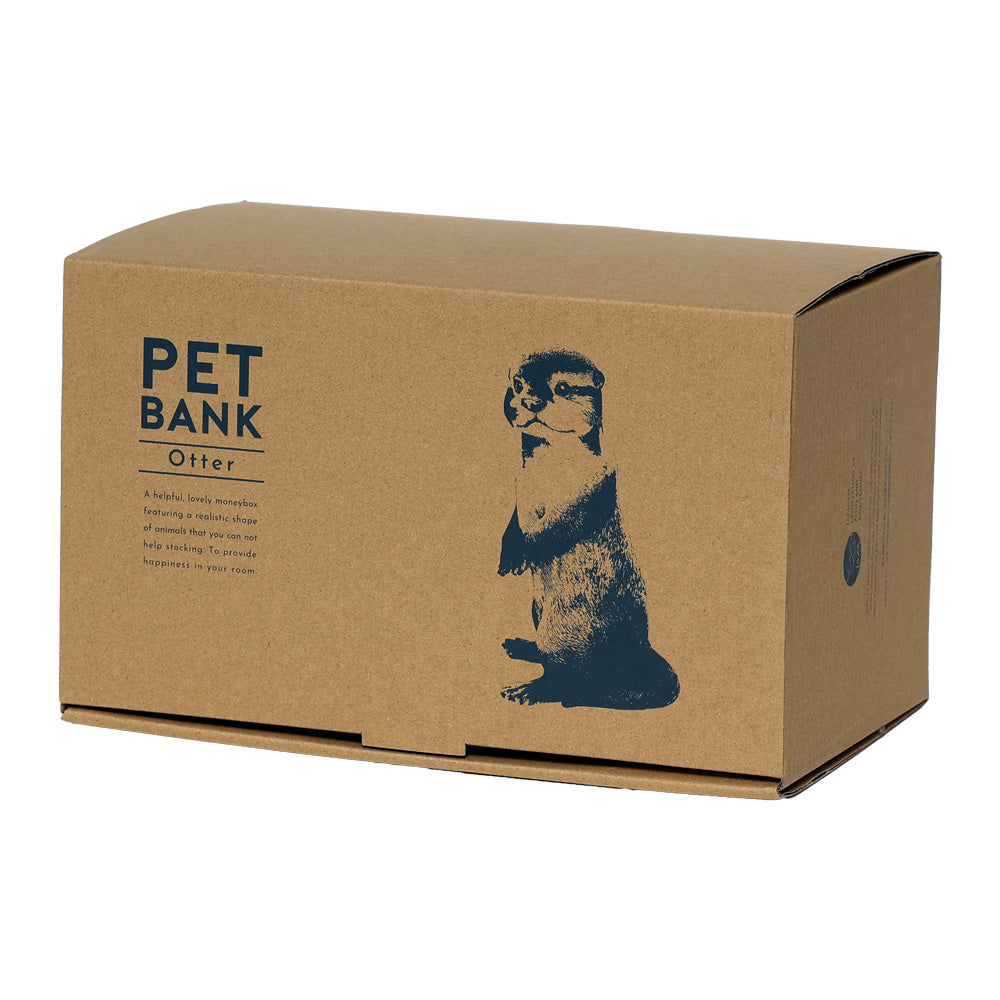 カワウソのお役立ち貯金箱 PET BANK OTTER（ペットバンク オッター