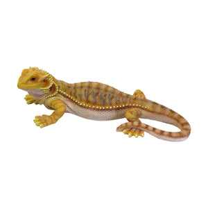 フトアゴヒゲトカゲのお役立ち貯金箱 PET BANK POGONA YELLOW（ペットバンク ポゴナ イエロー）