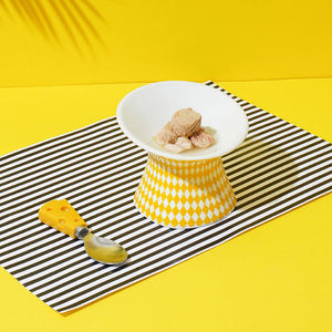 首に負担をかけずに食べやすいフードボウル PET HIGH-HEELS BOWL